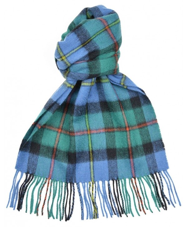 Lambswool Scottish Clan Scarf Macleod Of Harris Ancient Tartan - C6118SCFMZ7