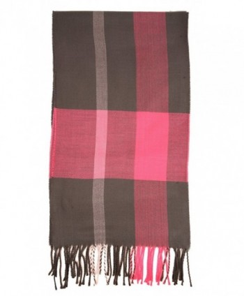 Love Lakeside Womens Cashmere Winter Plaid in Fashion Scarves