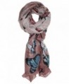 Ted and Jack - Exotic Ombre Butterflies Print Scarf - Beige - CR186N4EW4I