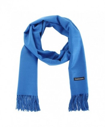 Winter Cashmere Lambswool Fringe Valentines - Blue - C8126NRM5YJ