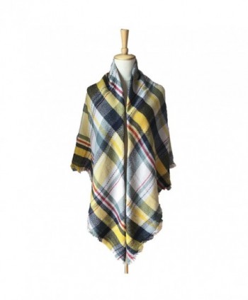 Synthiiz Tartan Blanket Scarves Fashion