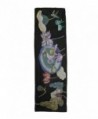 Invisible World Womens Painted Flowers in Fashion Scarves