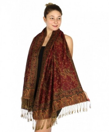 SERENITA Womens Paisely Pashmina evening in Wraps & Pashminas