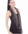 Unisex Infinity Circle Scarf Cable in Fashion Scarves