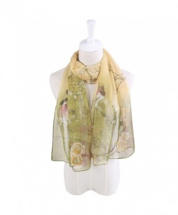 DEESEE TM Chiffon printed Scarves in Wraps & Pashminas