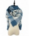 Durio Stylish Blanket Scarves Pashmina - Jean Blue Scarf - CF1868EAAAU