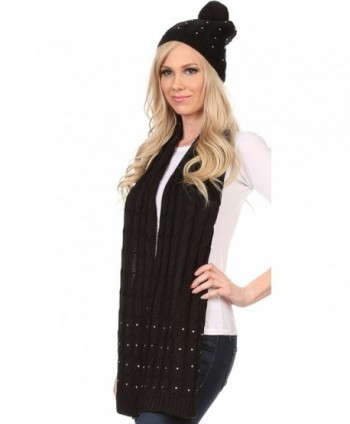 Sakkas CHSS1543 Jewel Studded Beanie in Fashion Scarves