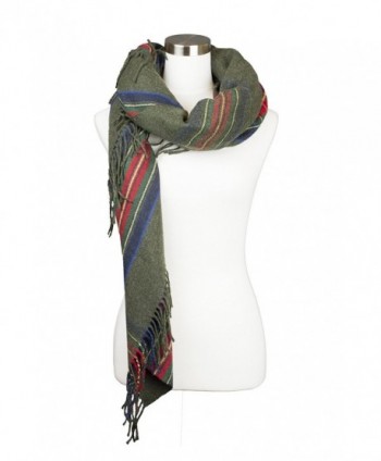 Momo Fashion Fall Winter Women's Scarf Various Pattern Styles - 7210-green - CK185EN58NQ