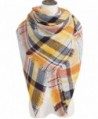 Waprincess Tartan Scarf for Women Winter Plaid Blanket Checked Scarves Wraps Shawl Gift - Plaids 19 - CQ12NSSCQ4N