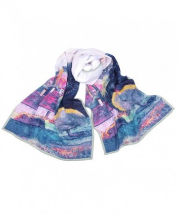 Salutto Scarves Gauguin Brittany Painted