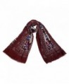 Elegant Vintage Floral Design Burgundy