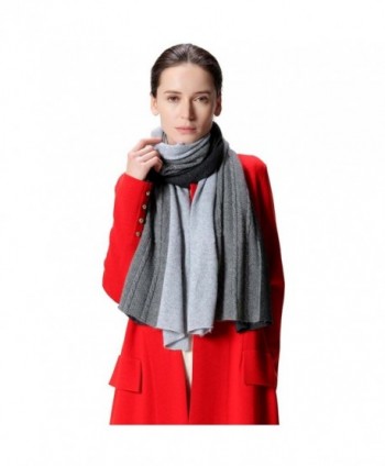 Fincati Scarves Cashmere Pashmina Contrast