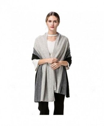 Fincati Scarves Cashmere Pashmina Contrast in Fashion Scarves