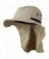 Mesh Sun Protection Flap Hat - Sand W14S42F - CH110A3WA91