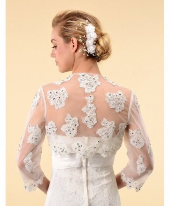 Topwedding Sleeves Wedding Bridal Bolero