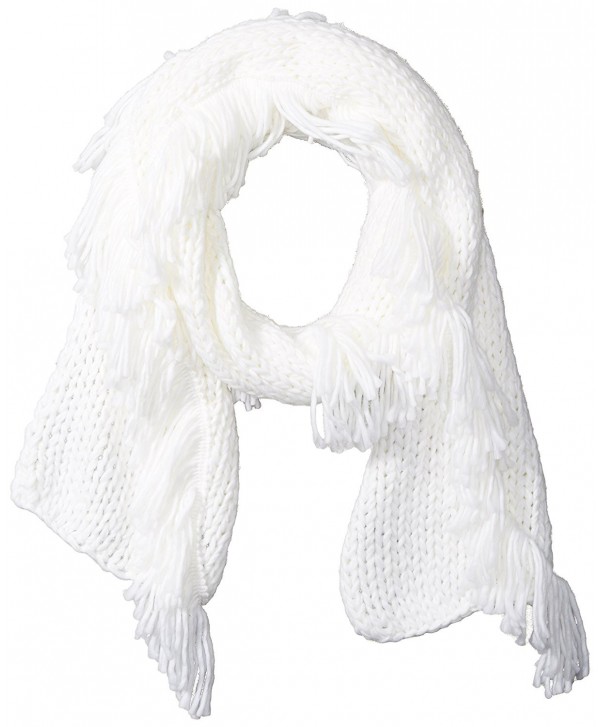 Vince Camuto Women's All Over Fringe Scarf - White - CS1847IYYH6