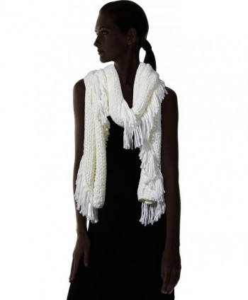 Vince Camuto Womens Fringe Scarf in Cold Weather Scarves & Wraps