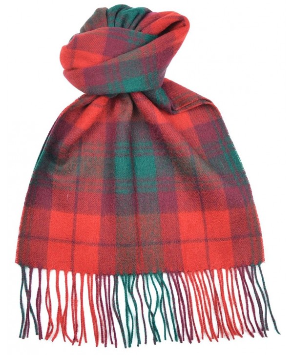 Lambswool Scottish Macnab Modern Tartan Clan Scarf Gift - CR118SCFDJR