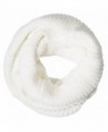 Simplicity Warm Infinity Scarf in Knitted Styles - 1243_milk White - CF12NZ5IJEP