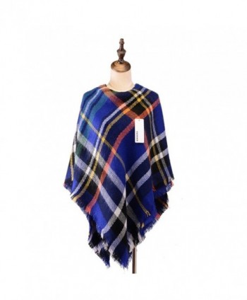 Womens Tartan Scarf Checked Pashmina