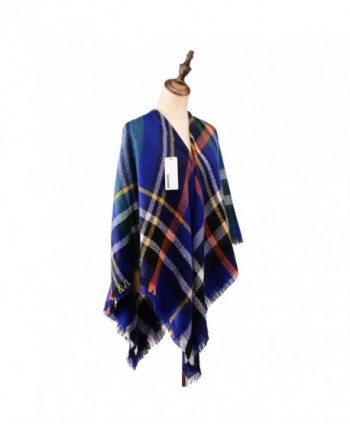 Womens Tartan Scarf Checked Pashmina in Fashion Scarves