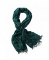 Bellonesc Cashmere Scarf Shawls for Women and Men - Green - C3186YMKOWD