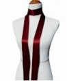 Silky Affection Skinny Necktie Handmade in Fashion Scarves