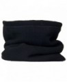 Best Winter Hats Reversible 100% Polyester Fleece Neck Gaiter/Warmer - Black - CP11GSSNFGB