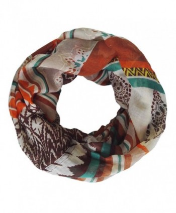 Trelemek Lightweight Bohemian Infinity Scarves