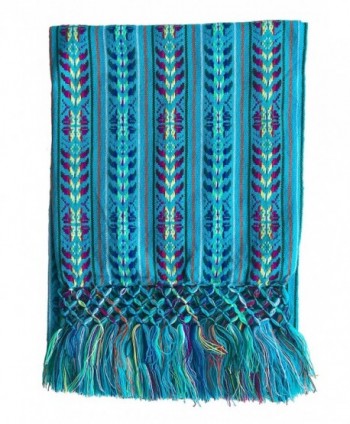 Mexican Handmade Colorful Rebozo Shawl