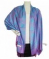 Elephant Print Cashmere Shawls Punch in Fashion Scarves