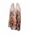 Wrapables Luxurious Charmeuse Floral Painting