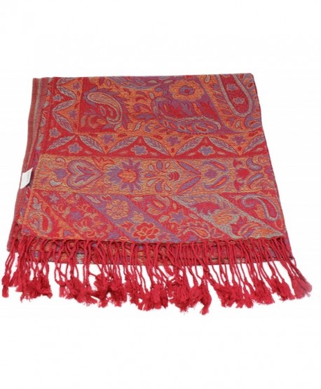 Kuldip Series 3 Double Ply Reversible/Double Sided Jamawar Pashmina Scarf Shawl Wrap. - 3000242 - CJ11QIPVUYD