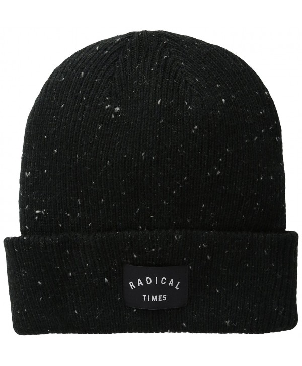 Quiksilver Men's Get Radical Beanie - Black - CC11VXTJVGN