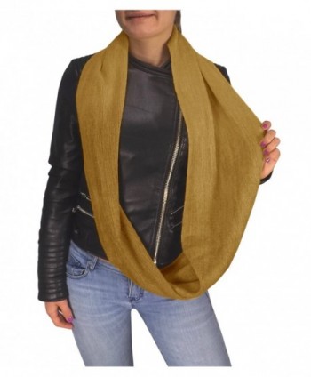 Peach Couture Cashmere Gorgeous Infinity in Cold Weather Scarves & Wraps