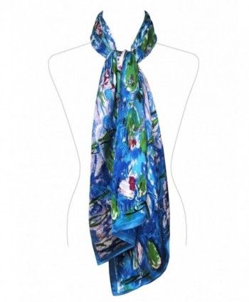 Swhiteme Luxurious 100 Charmeuse Scarf in Fashion Scarves