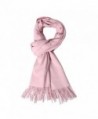 QBSM Womens Large Soft Scarf Solid Winter Pashmina Cashmere Feel Shawl Wraps for Women Girls - Baby Pink - CP189O3WR94