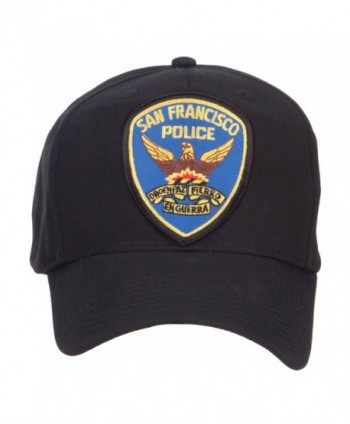 San Francisco Police Seal Patched Cotton Twill Cap - Black - CO126E5TT5N