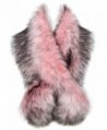 BABEYOND Womens Faux Fur Collar Shawl Faux Fur Scarf Wrap Evening Cape for Winter Coat 47.2" - Pink - C6187Q95IQ9