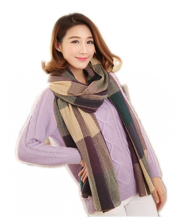 ViviClo Women's Stylish Super Warm Scarf Long Shawl Soft Blanket Wrap - 6-3 - CQ12O3NDDJU