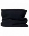 Best Winter Hats Reversible 100% Polyester Fleece Neck Gaiter/Warmer - Black - CO11GSSNFGB
