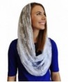 Infinity Scarf Mantilla - Catholic Chapel Veil - Made in USA of Imported Fabric - Ivory - CF12CRNDUM9