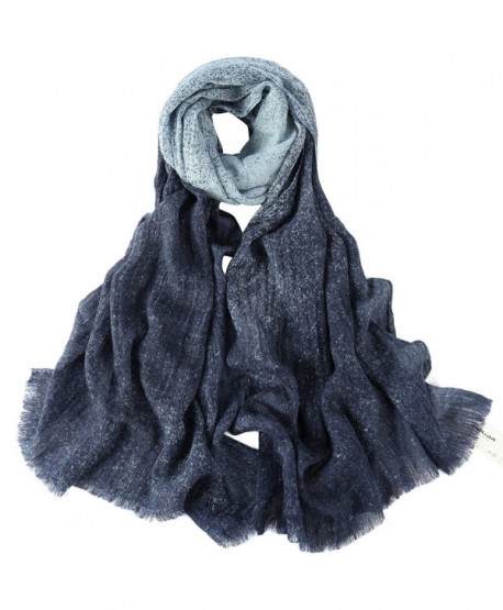 Winter Shawl ZORJAR Fashion Scarves Womens - Blue - CM12MXO9HRT