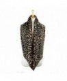 Paskmlna Animal Infinity Circle Leopard in Cold Weather Scarves & Wraps