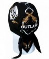 Skull Cap Biker Caps Headwraps Doo Rags - Outlaw - CK12ELHM54N