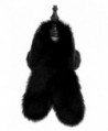 Changuan Women's Winter Fake Faux Fur Scarf Wrap Collar Shawl Shrug - Black - CG186SYNLCR
