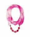 LERDU Chiffon Scarves Necklace Irregular