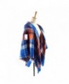 Womens Tartan Checked Pashmina Orange in Cold Weather Scarves & Wraps