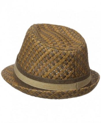 Henschel Paper Straw Fedora Medium