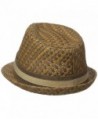 Henschel Paper Straw Fedora Medium